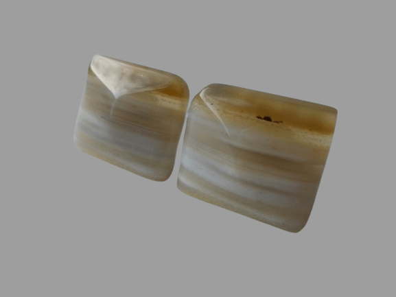 NIETUZINKOWE SPINKI DO MANKIETÓW KRZEMIEŃ PASIASTY