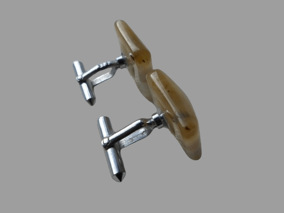 NIETUZINKOWE SPINKI DO MANKIETÓW KRZEMIEŃ PASIASTY - obrazek 7