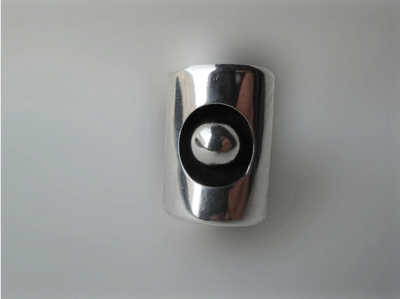 POLSKA BIŻUTERIA RETRO PIERŚCIONEK SREBRO 925 - obrazek 4