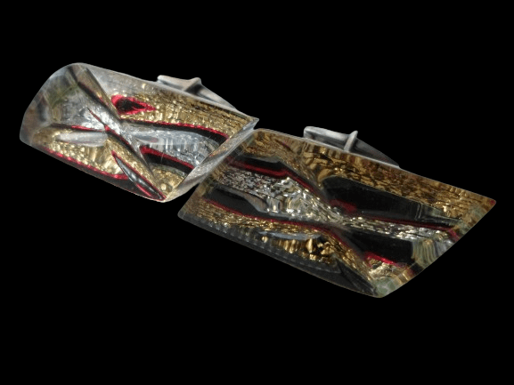 MIRAGE WYJĄTKOWE SPINKI DO MANKIETÓW LATA 60-te