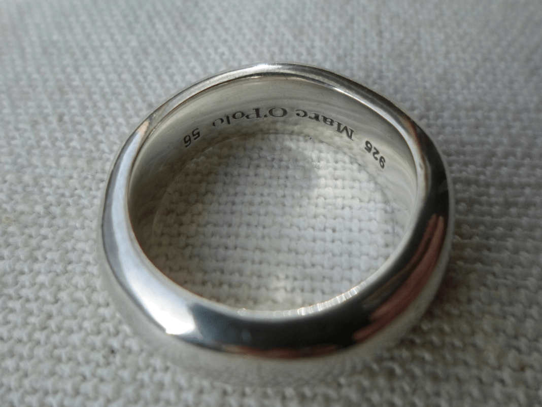 MARCO’POLO SREBRNY PIERŚCIONEK - obrazek 2