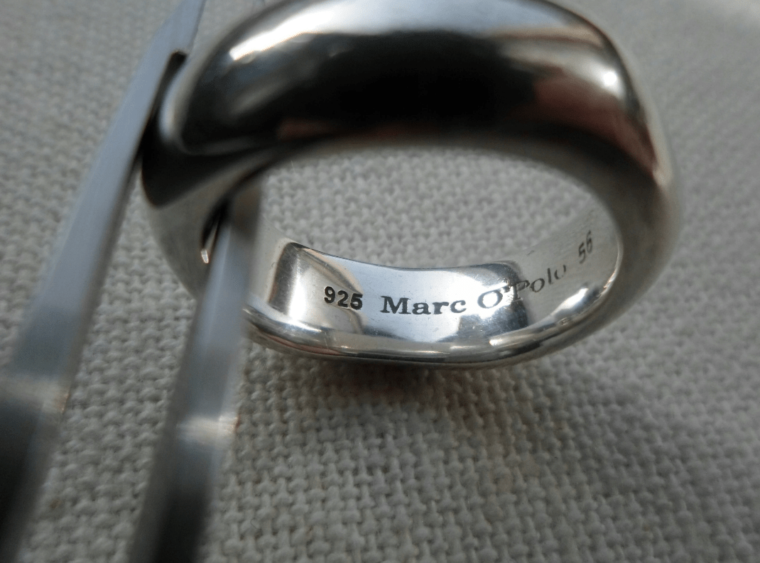 MARCO’POLO SREBRNY PIERŚCIONEK - obrazek 3