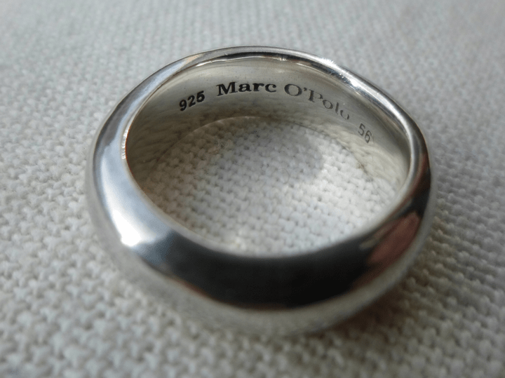 MARCO’POLO SREBRNY PIERŚCIONEK - obrazek 4