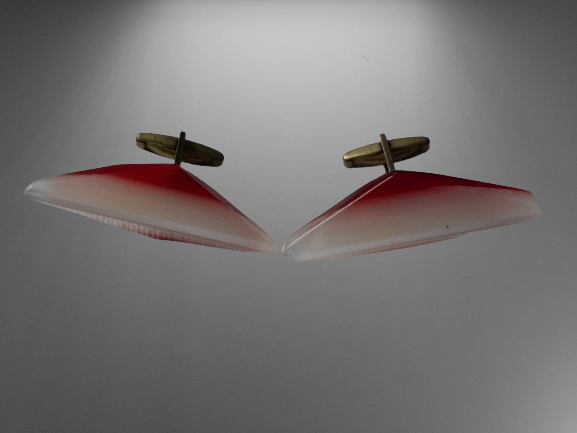 spinki do mankietów z kolekcji art deco