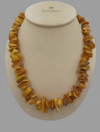 naszyjnik z bursztynu