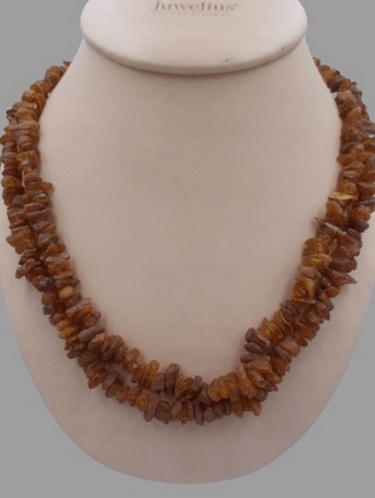 naszyjnik z bursztynu