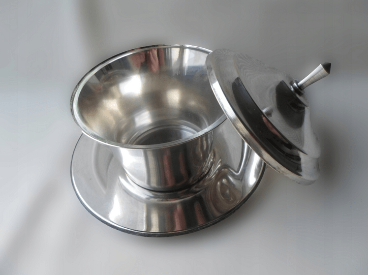 POSREBRZANA CUKIERNICA CIEKAWA FORMA ART DECO - obrazek 2