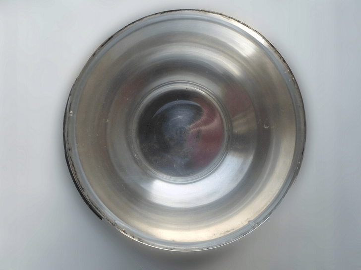 POSREBRZANA CUKIERNICA CIEKAWA FORMA ART DECO - obrazek 7