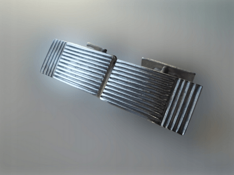 BIŻUTERIA RETRO SPINKI DO MANKIETÓW SREBRO - obrazek 4