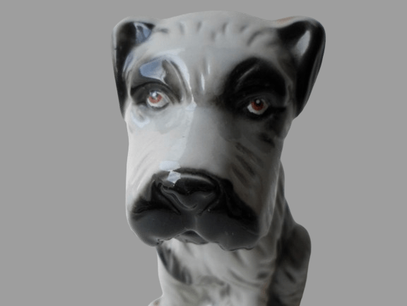 FOX FIGURKA PIESKA Z PORCELANY - obrazek 6