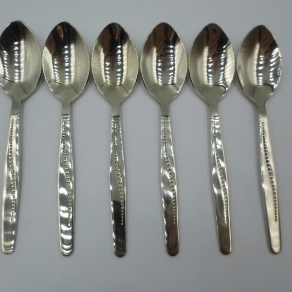 posrebrzane łyżeczki z prl-u