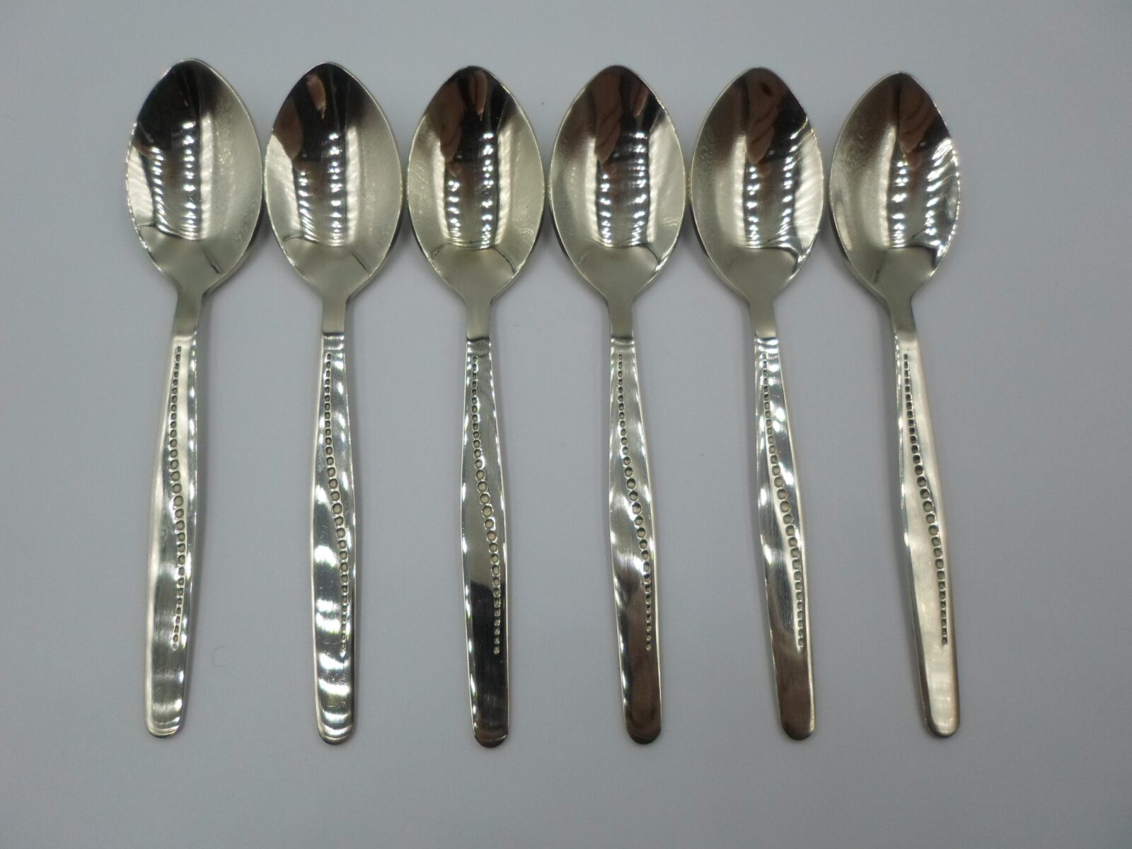 posrebrzane łyżeczki z prl-u