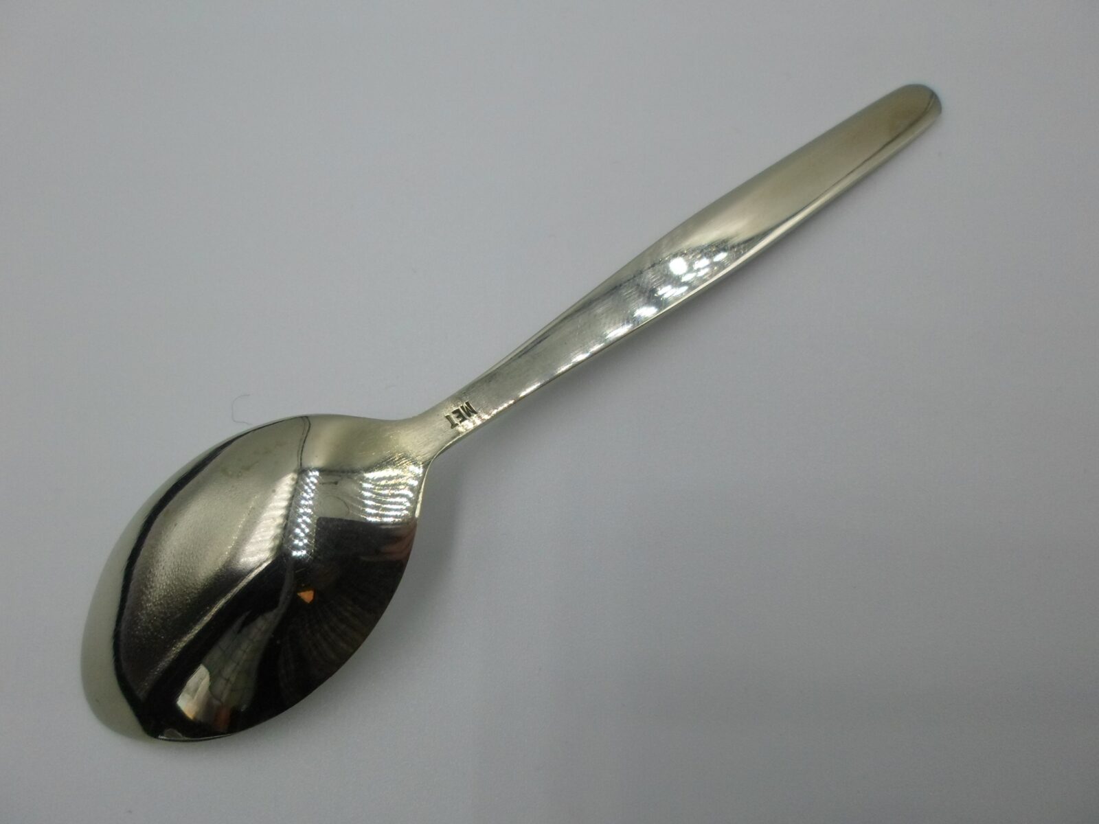 KOMPLET 6 POSREBRZANYCH ŁYŻECZEK Z EPOKI PRL-u - obrazek 4