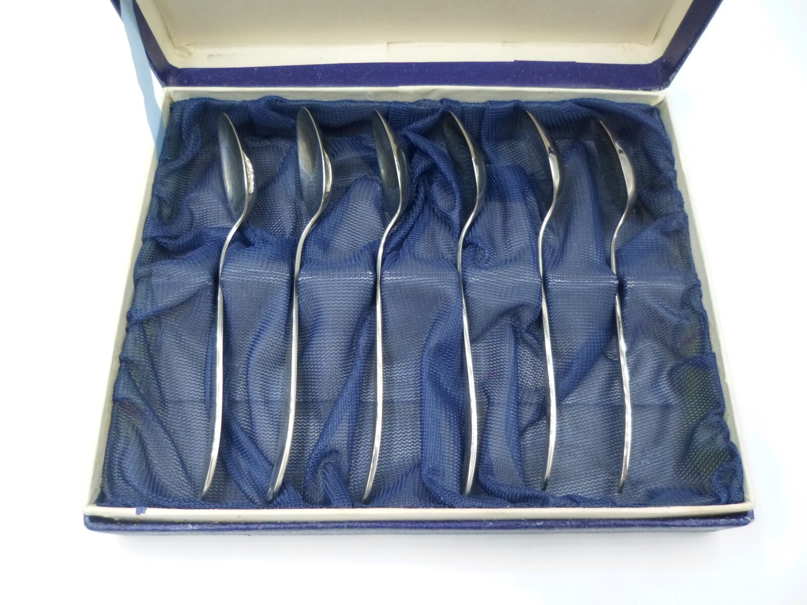 GERLACH POLAND STAINLESS 6 ŁYŻECZEK W ORYGINALNYM ETUI - obrazek 3