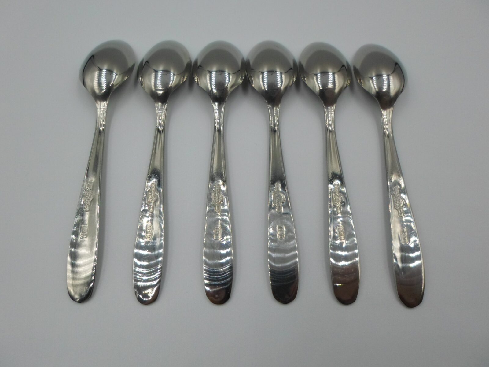 GERLACH POLAND STAINLESS 6 ŁYŻECZEK W ORYGINALNYM ETUI - obrazek 4