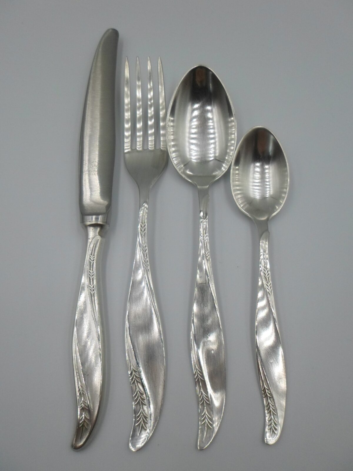 hefra posrebrzany komplet sztućców