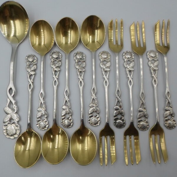 komplet sztućców Polsrebro Poznań