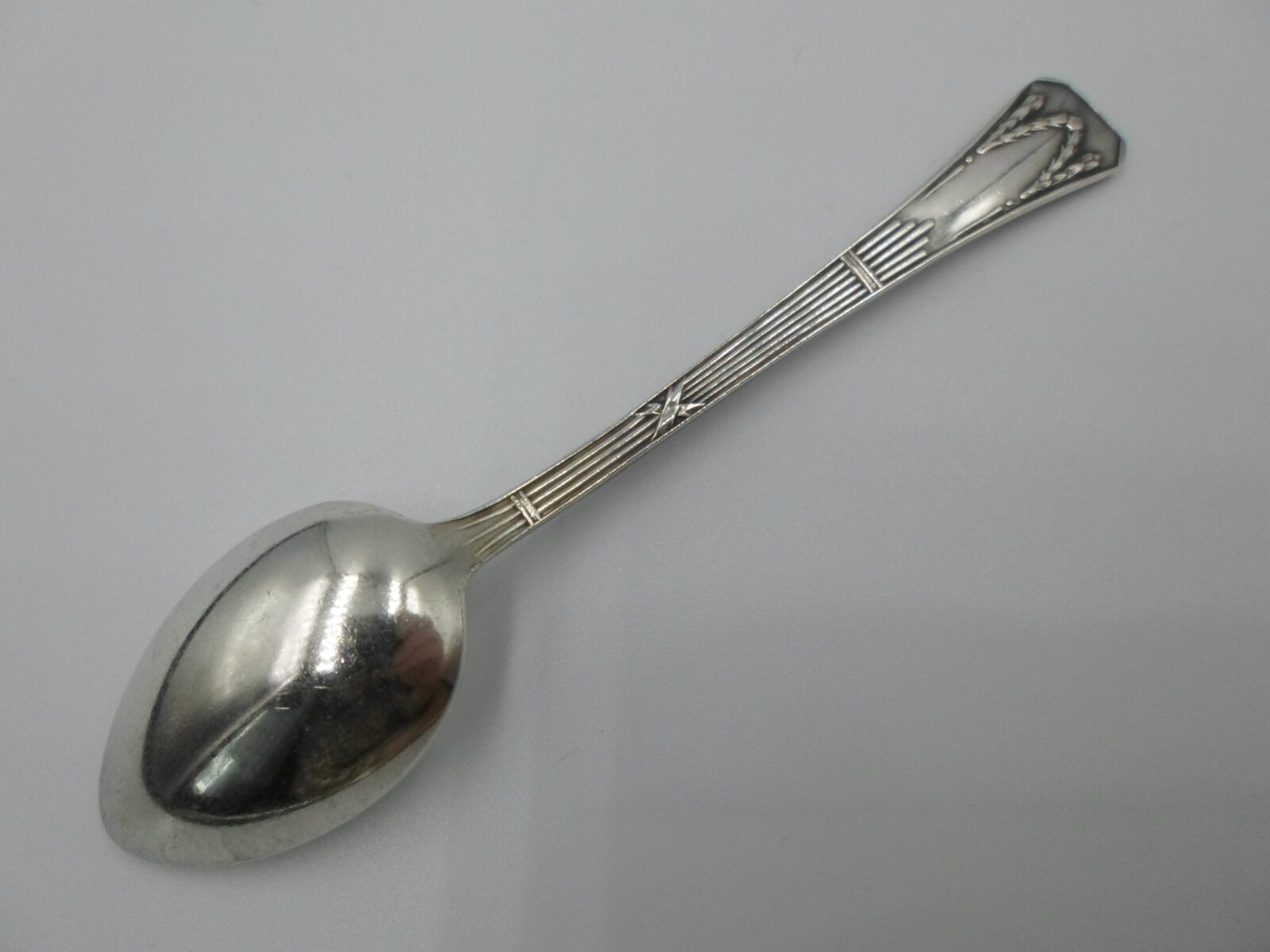 POSREBRZANE ŁYŻECZKI WZÓR RZYMSKI KOMPLET 6 SZTUK - obrazek 4