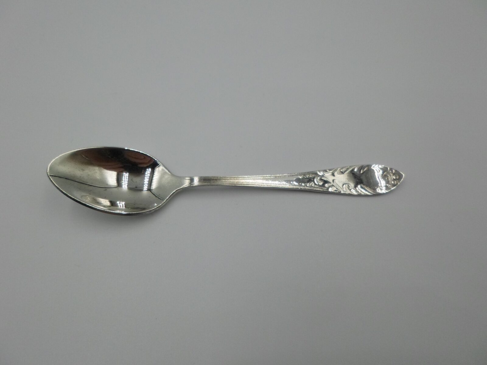 POSREBRZANE ŁYŻECZKI Z PRL-u KOMPLET 6 SZTUK - obrazek 4