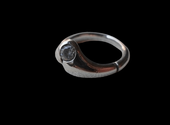 PIERŚCIONEK Z KRYSZTAŁEM SWAROVSKIEGO SREBRO