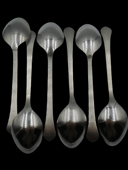 ŁYŻKI STOŁOWE RETRO 6 SZTUK PLATER - obrazek 2