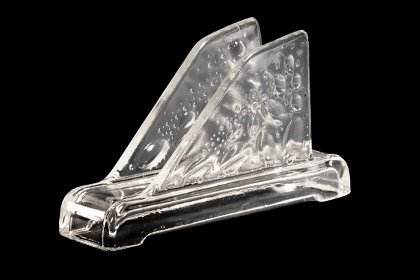 KATALOGOWANY SERWETNIK RETRO SZKŁO SODOWE - obrazek 2