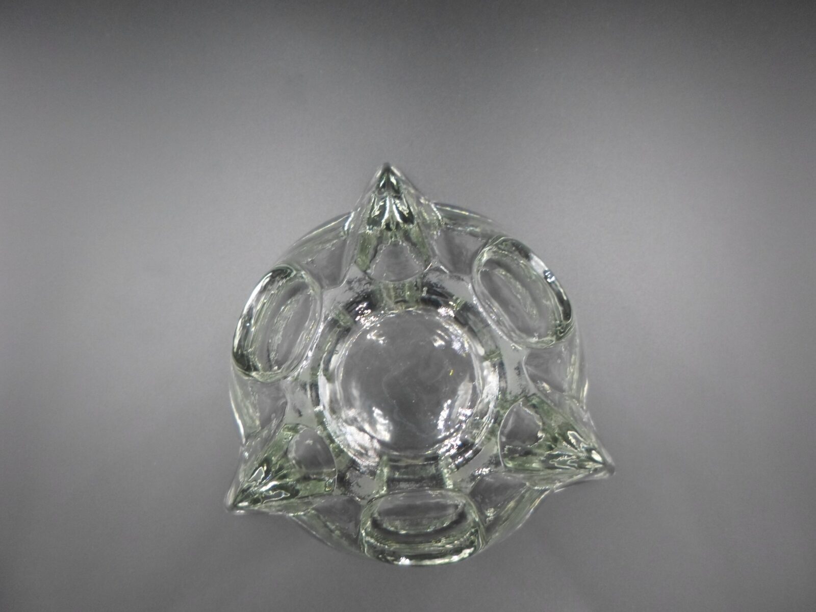 MODERNISTYCZNA POPIELNICA SZKŁO - obrazek 3