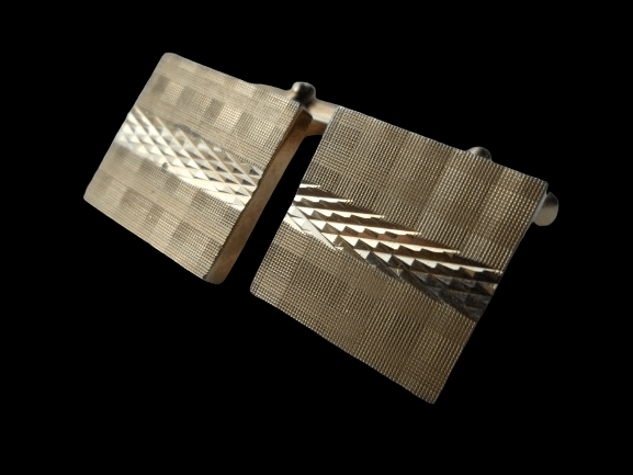 pozłacane spinki do mankietów, spinki mankietowe