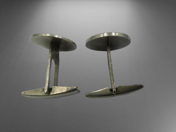 UNIKATOWE SPINKI DO MANKIETÓW Z HERBEM M. POZNANIA LATA 70-te - obrazek 6