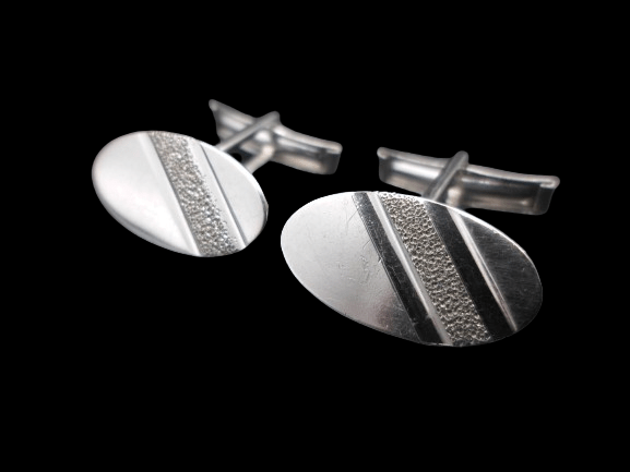 spinki do mankietów ze srebra