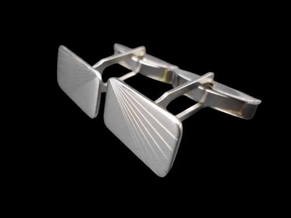 SREBRNE SPINKI DO MANKIETÓW W STYLU RETRO – DODAJ CHARAKTERU SWOJEJ STYLIZACJI - obrazek 2