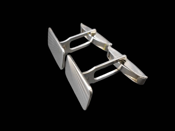 SREBRNE SPINKI DO MANKIETÓW W STYLU RETRO – DODAJ CHARAKTERU SWOJEJ STYLIZACJI - obrazek 3