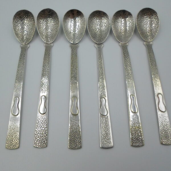 posrebrzane łyżeczki do kawy, herbaty