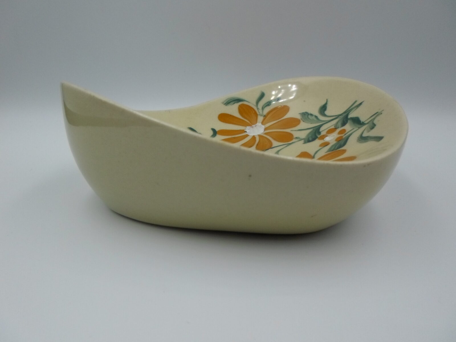 PATERA RĘCZNIE MALOWANA TUŁOWICE LATA 60-te UNIKAT - obrazek 5