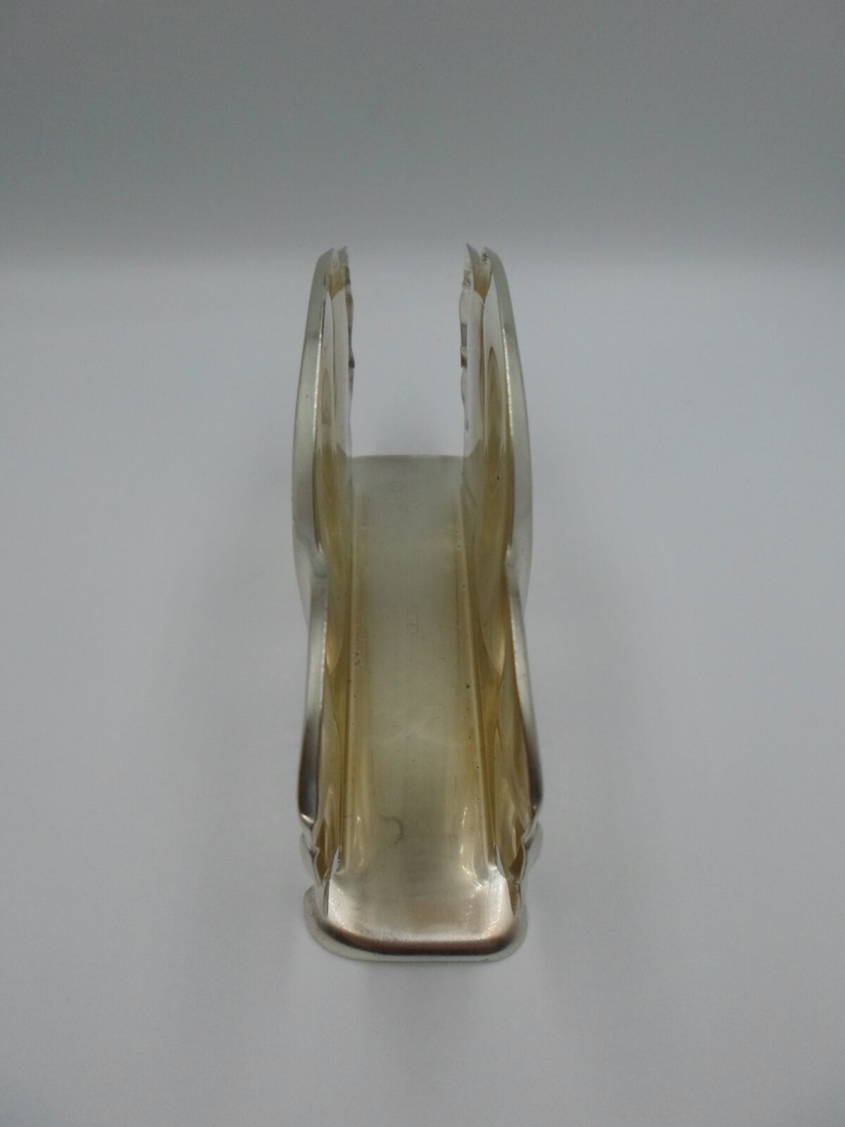 POSREBRZANY SERWETNIK RETRO PIĘKNA FORMA ART DECO - obrazek 3