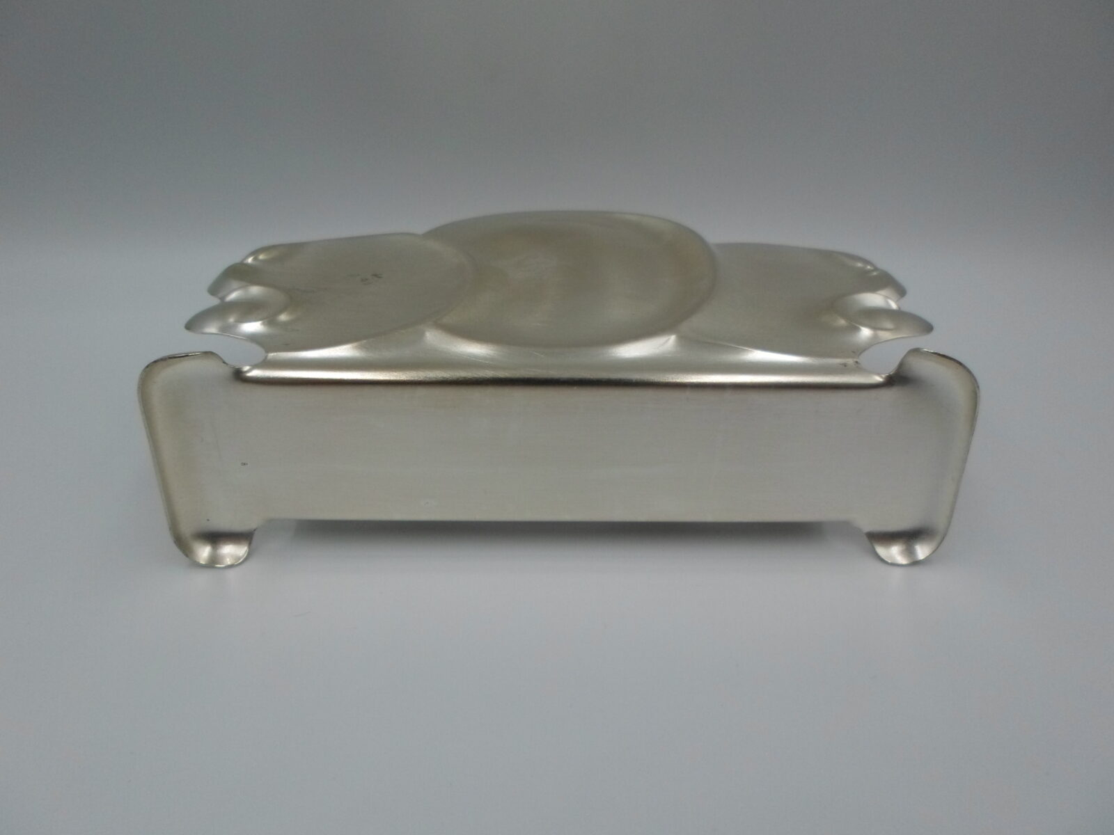 POSREBRZANY SERWETNIK RETRO PIĘKNA FORMA ART DECO - obrazek 4