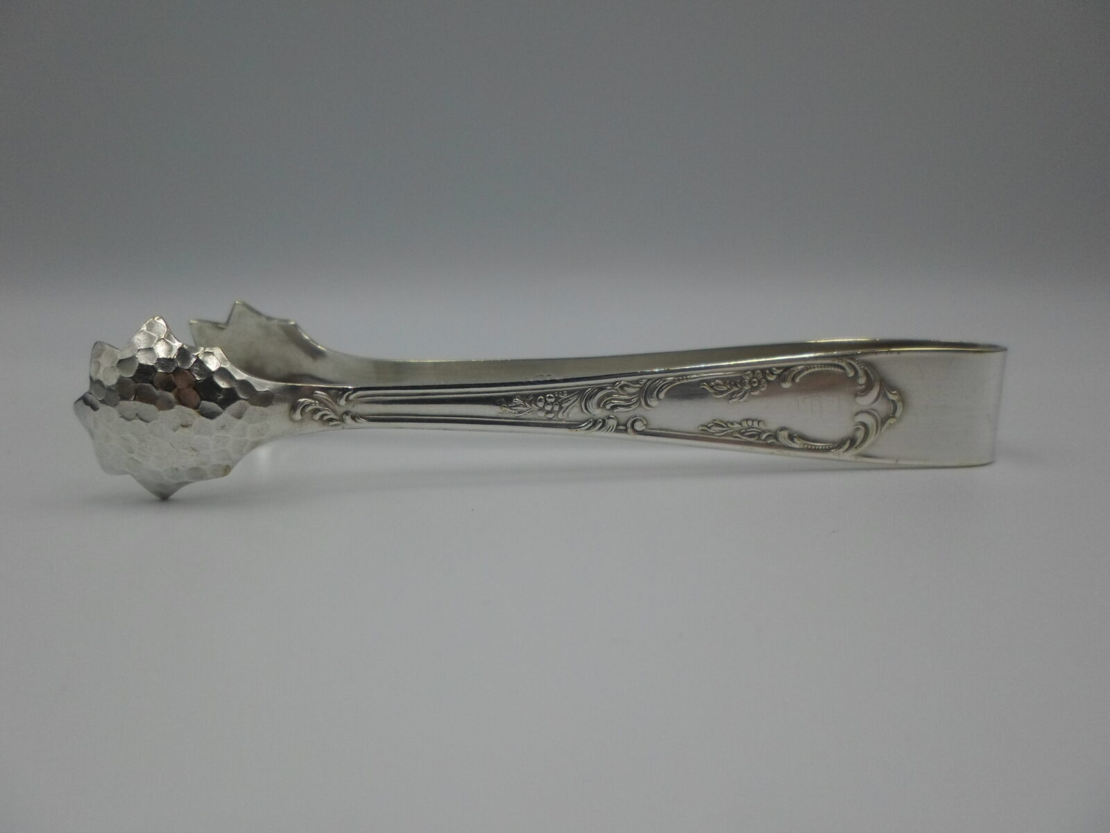 POSREBRZANE SZCZYPCE DO CUKRU LATA 30-te - obrazek 5