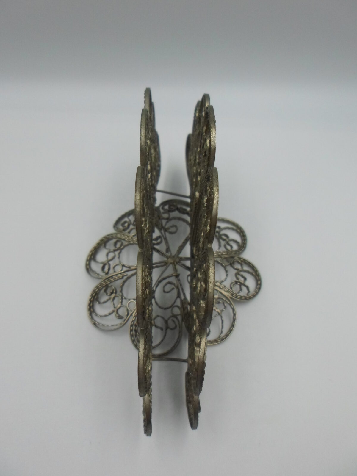 AŻUROWY SERWETNIK Z EPOKI PRL FILIGRAN - obrazek 3