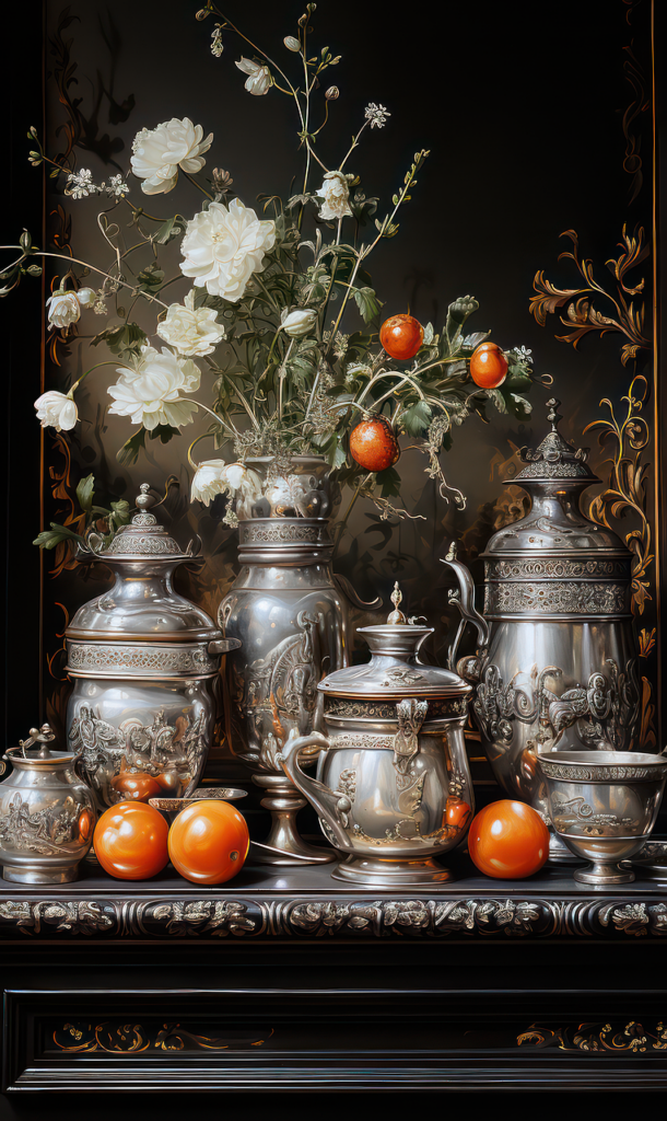 galanteria stołowa retro