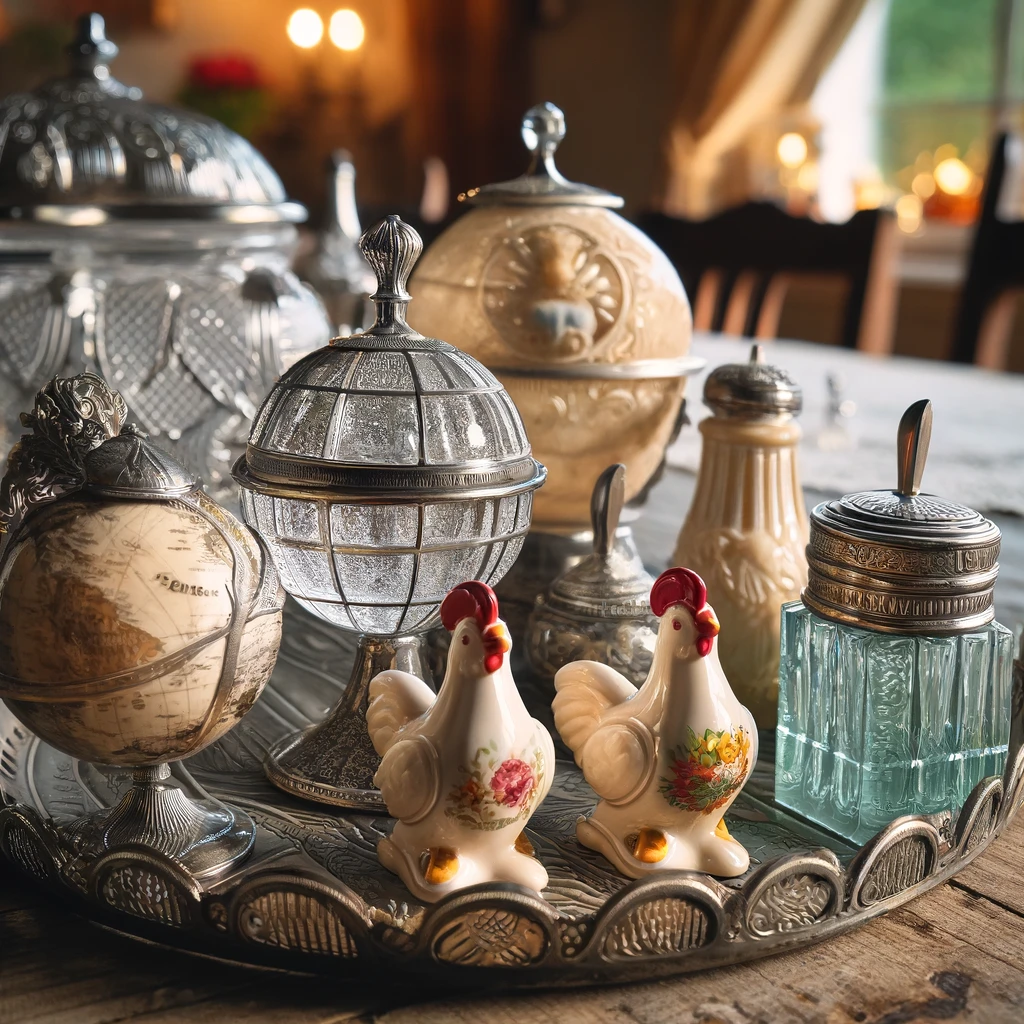 galanteria stołowa retro