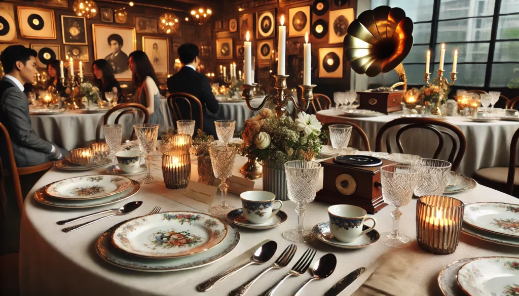 galanteria stołowa retro