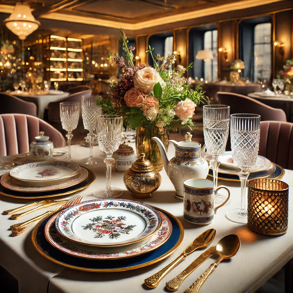 galanteria stołowa retro