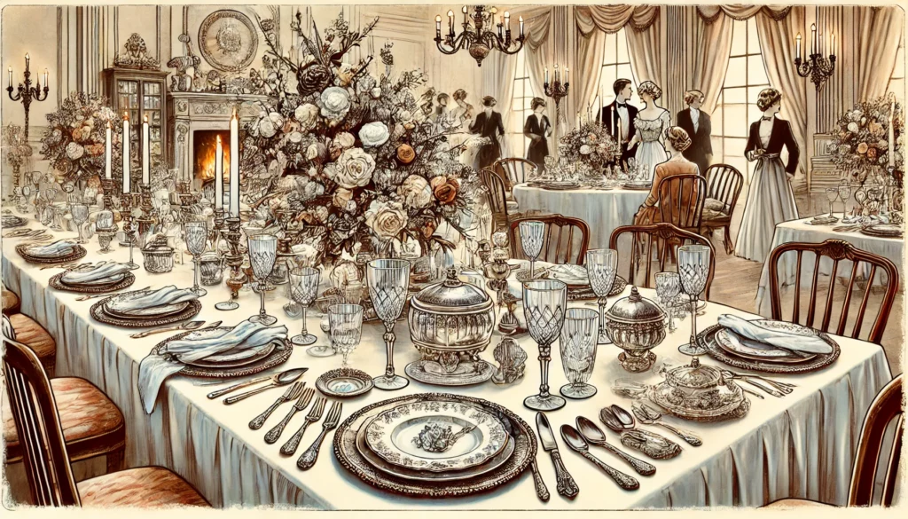 galanteria stołowa retro