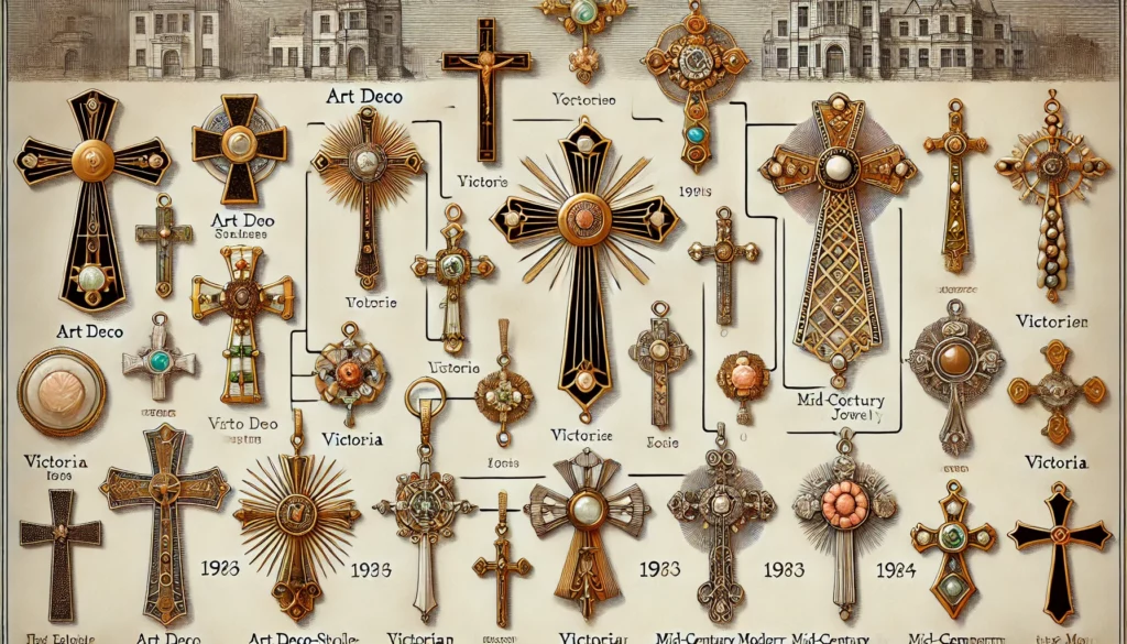 biżuteria retro, dewocjonalia