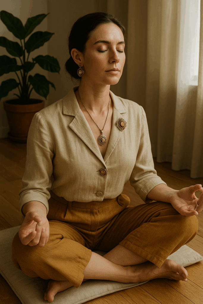 biżuteria retro, mindfulness