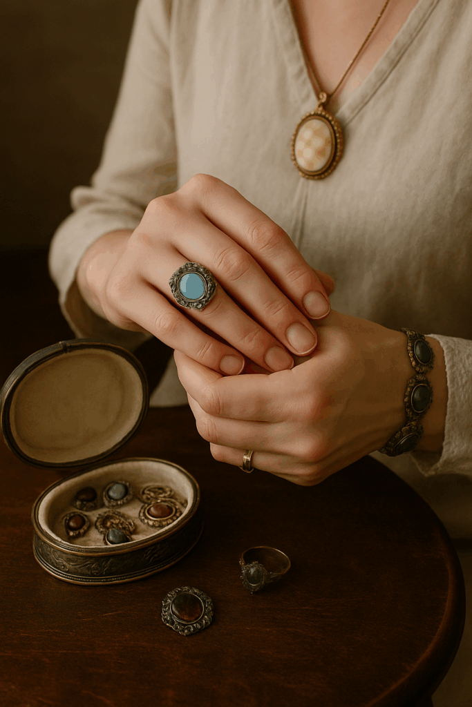 biżuteria retro, mindfulness